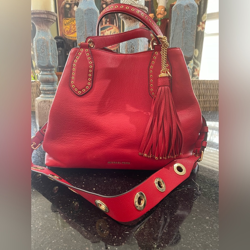 Michael Kors Brooklyn Lg tote satchel💋